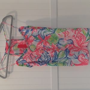 NWT Lilly Pulitzer ruffled dusk top